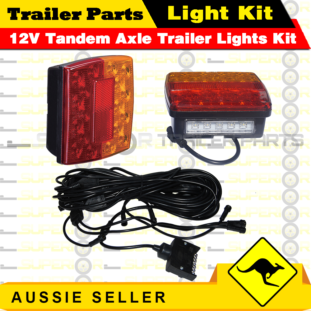 tandem axle lights kit 副本 Superior Trailers
